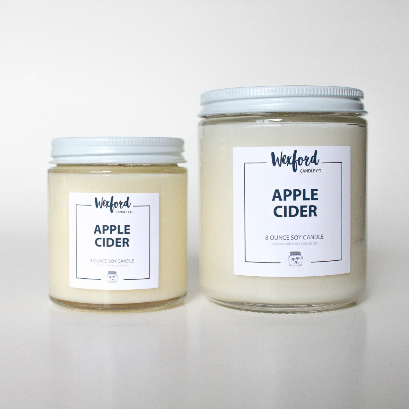 Apple Cider Soy Candle -Wexford Candle Co.