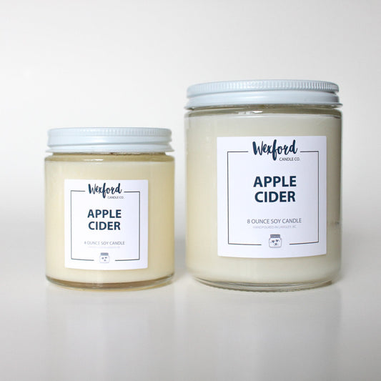Apple Cider Soy Candle -Wexford Candle Co.