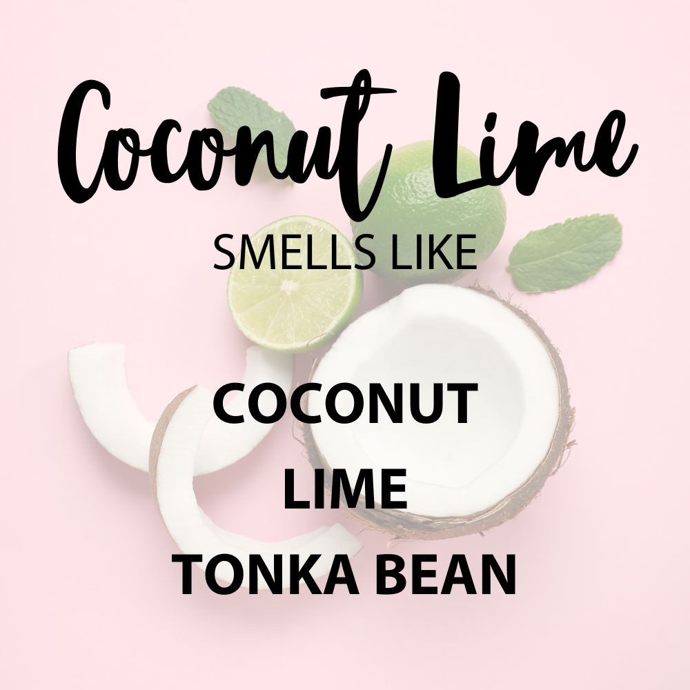 Coconut Lime Soy Candle - Wexford Candle Co.