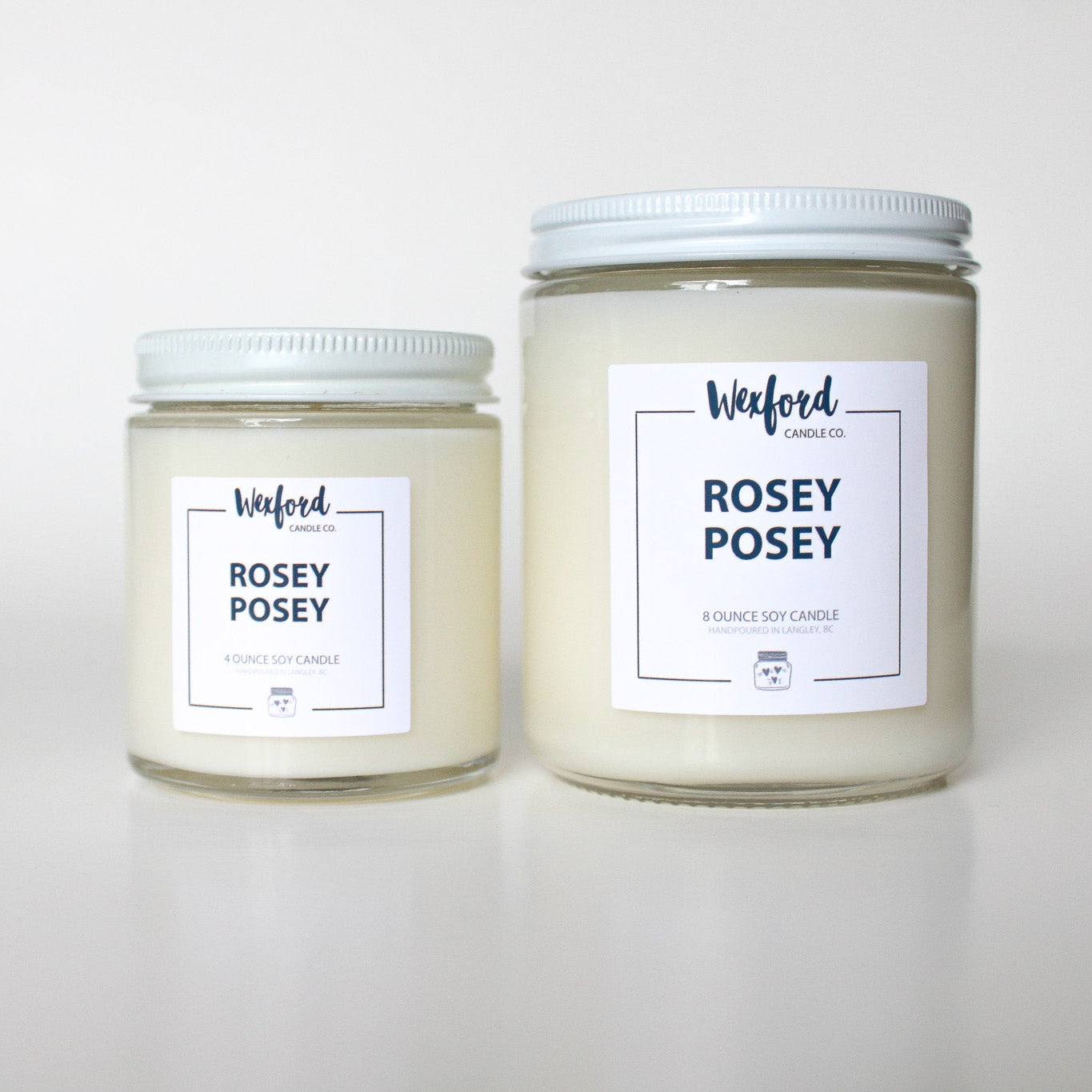 Rosey Posey Soy Candle - Wexford Candle Co.