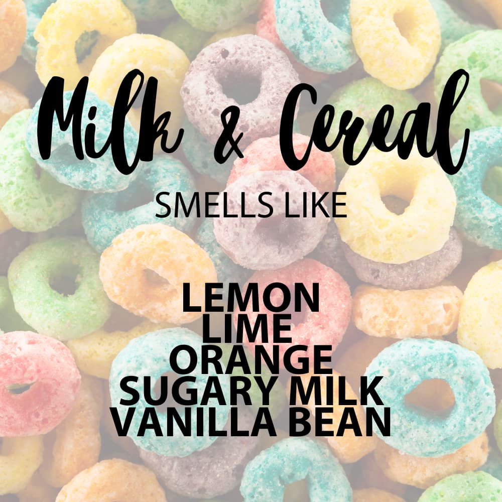 Milk and Cereal scent notes