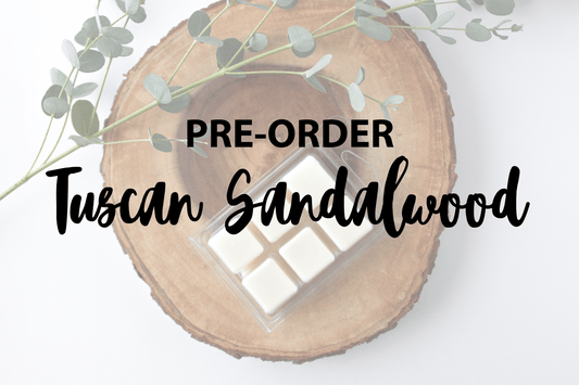 PRE-ORDER Tuscan Sandalwood Soy Wax Melt