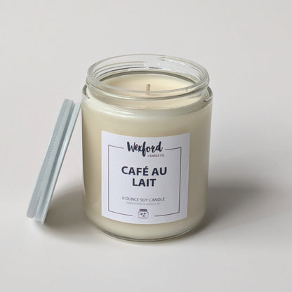 Cafe au Lait soy candle 8 oz