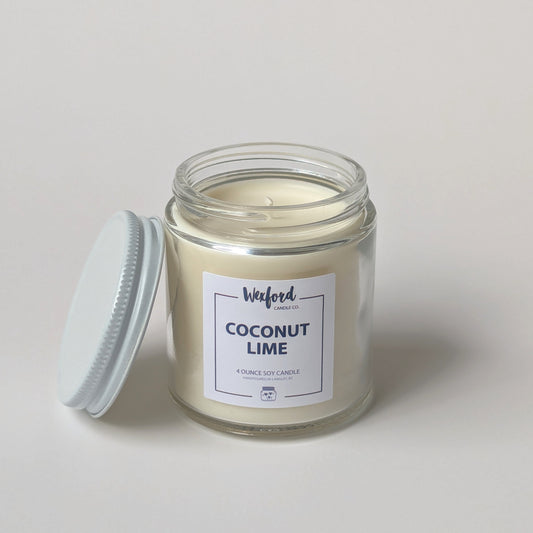 Coconut Lime Soy Candle 4 oz