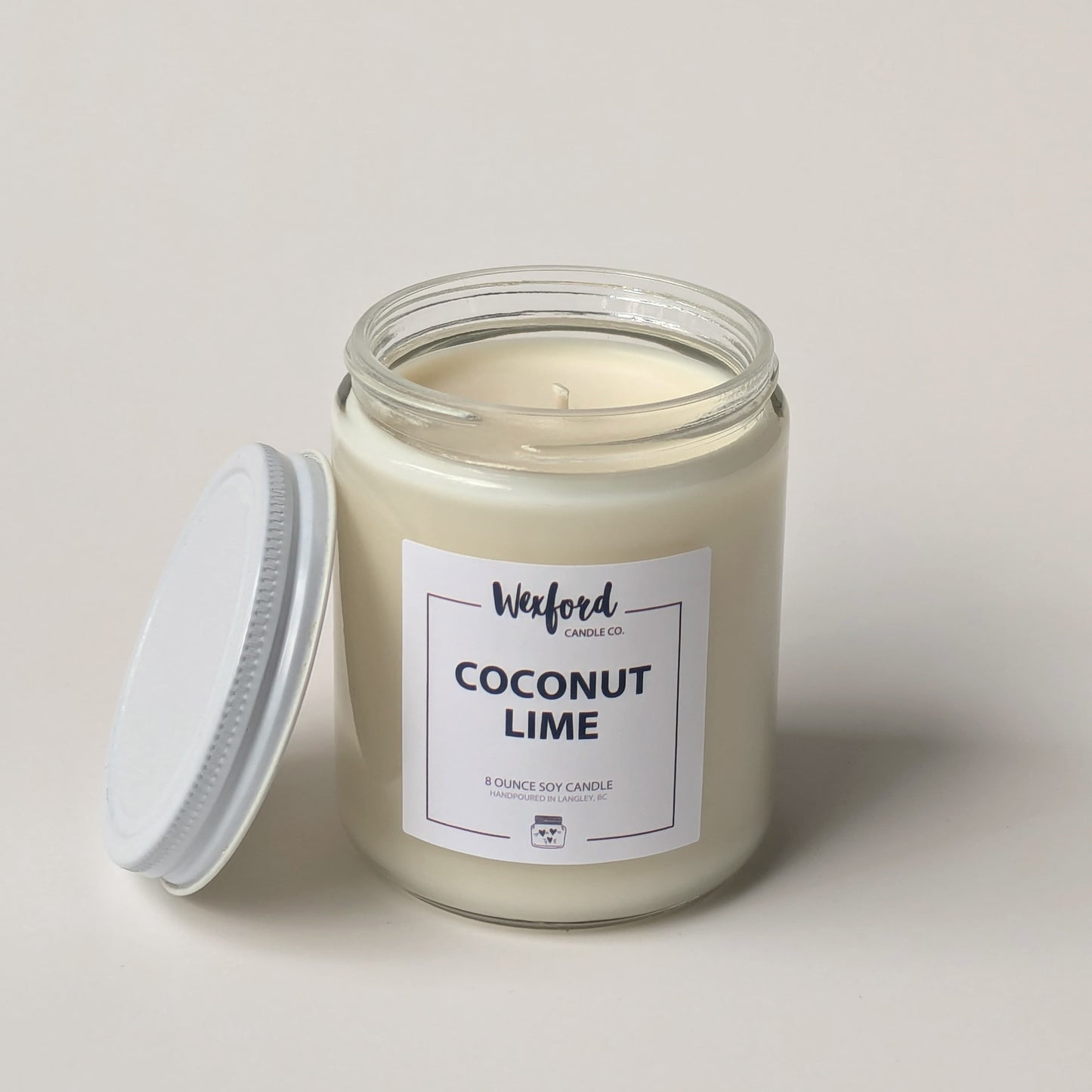 Coconut Lime soy candle 8 oz