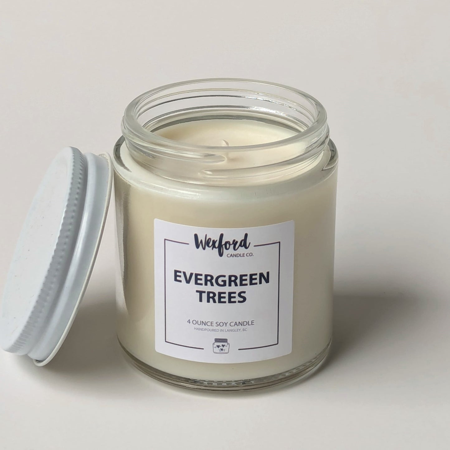 Evergreen Trees soy candle 4 oz