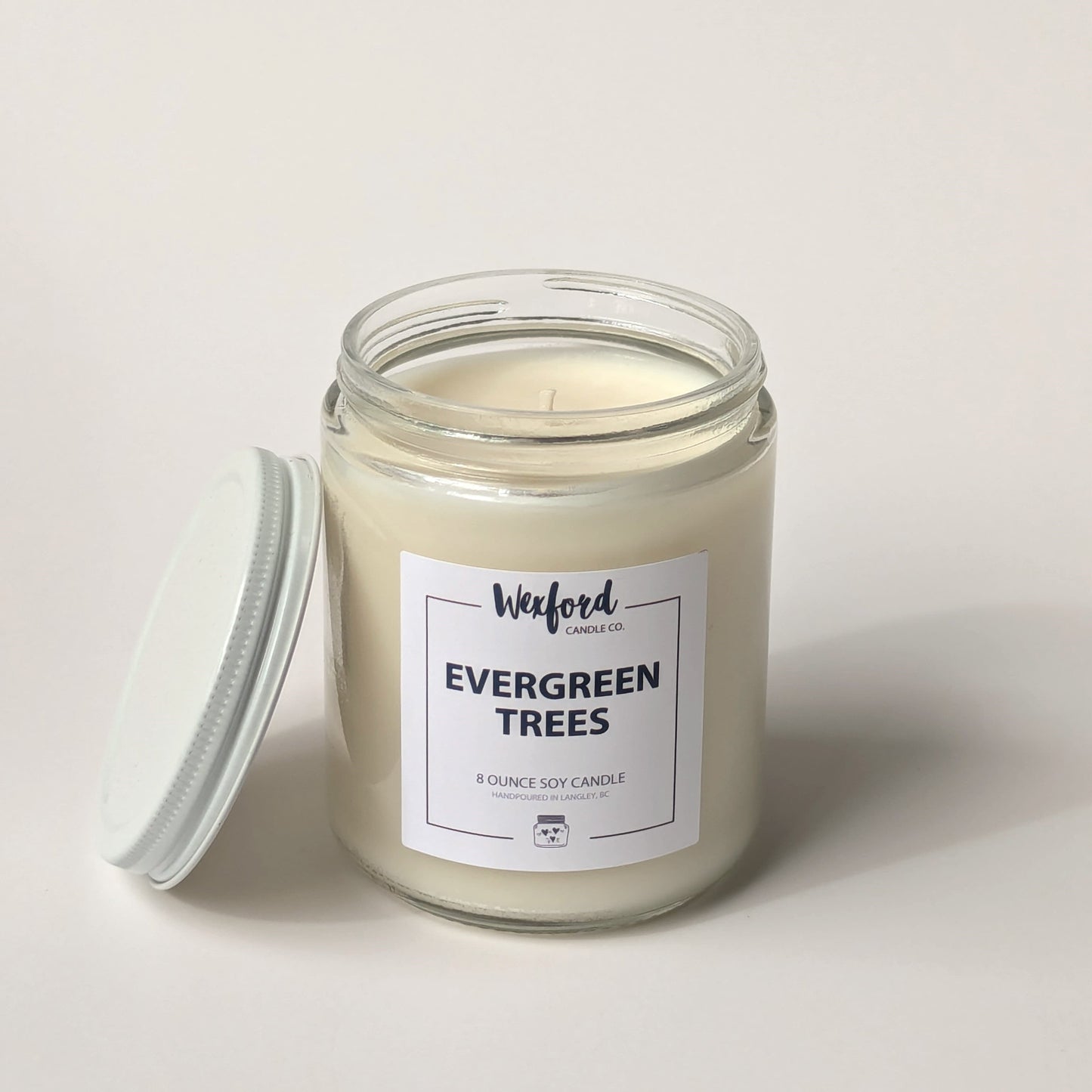 Evergreen Trees soy candle 8 oz