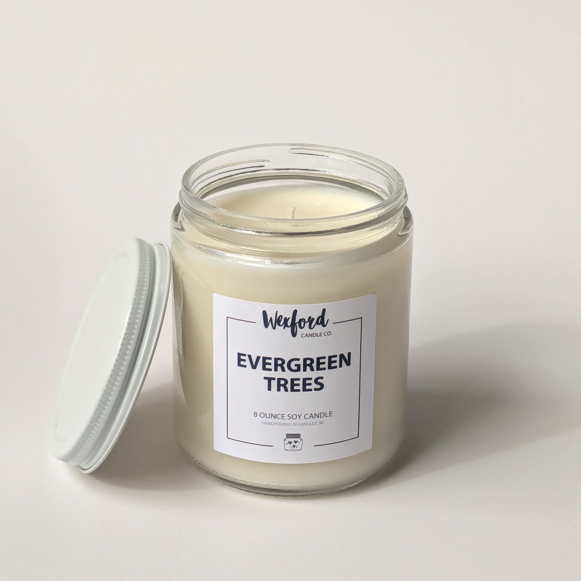 Evergreen Trees soy candle 8 oz