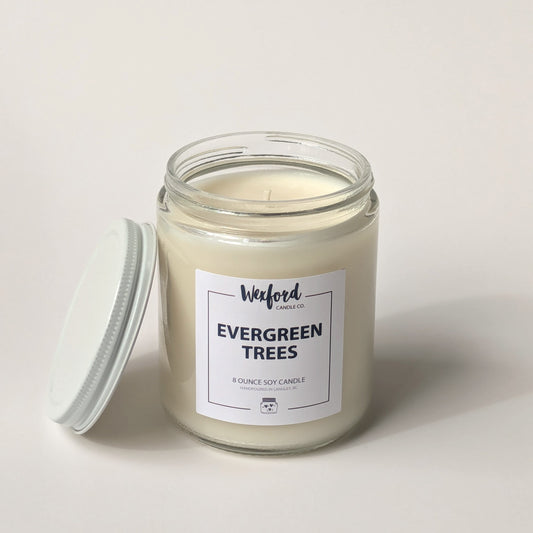 Evergreen Trees soy candle 8 oz