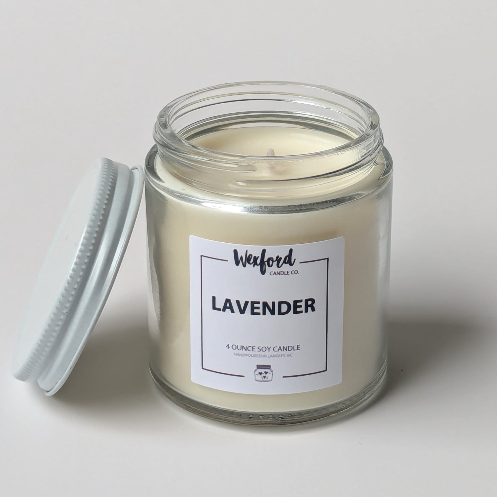 Lavender soy candle 4 oz