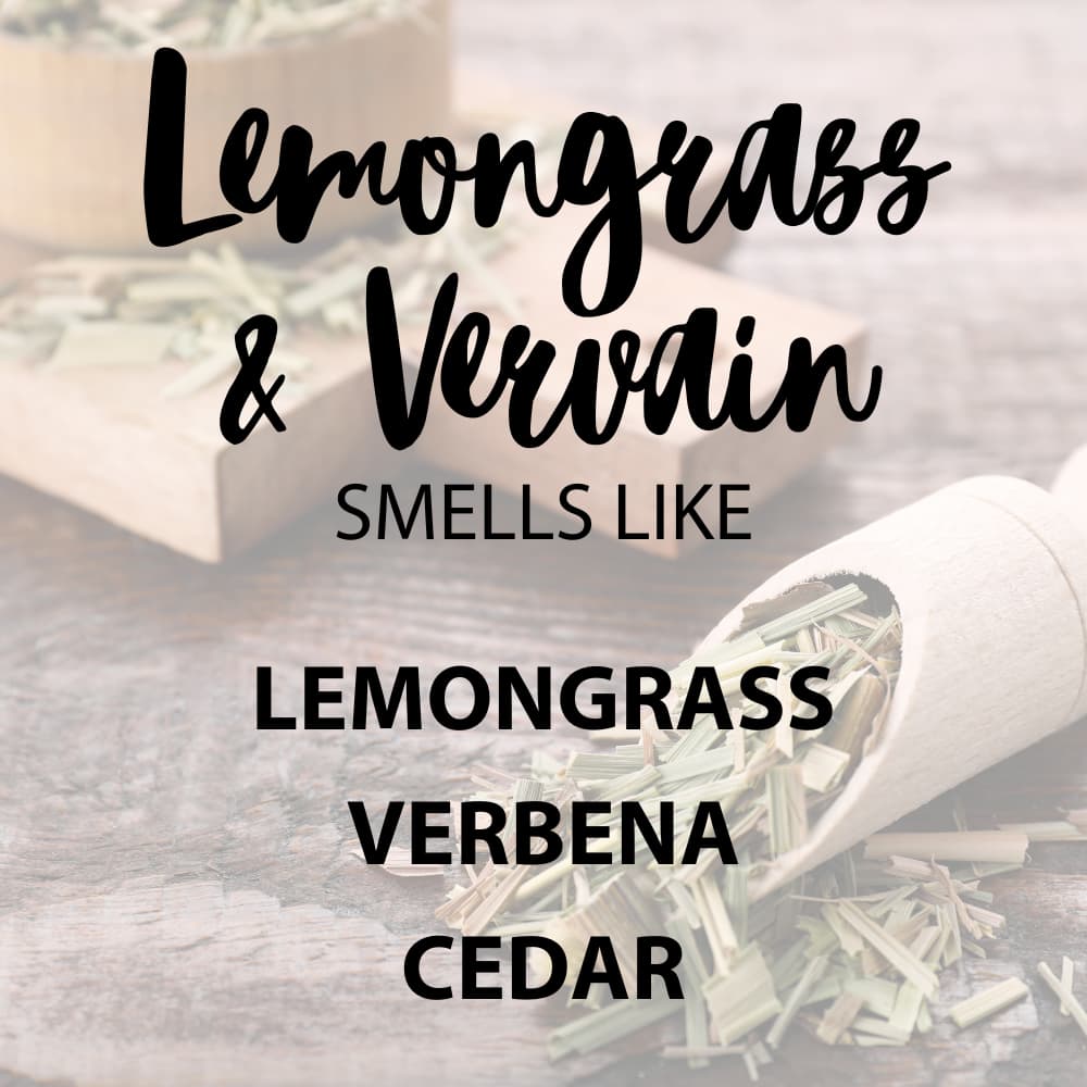 Lemongrass and Vervain scent notes