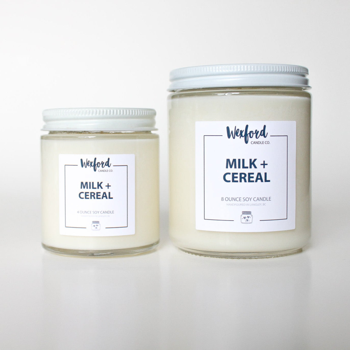 Milk and Cereal soy candle 4 oz and 8 oz