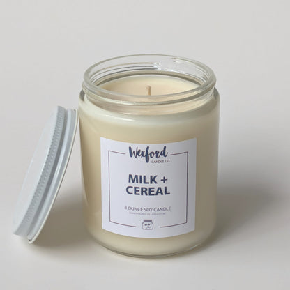 Milk and Cereal soy candle 8 oz