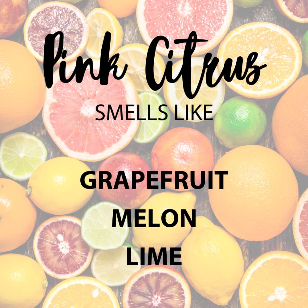 Pink Citrus scent notes