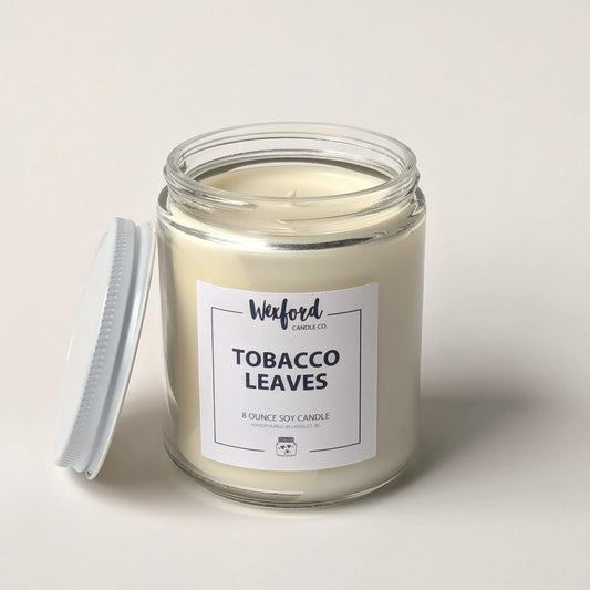 Tobacco Leaves soy candle 8 oz