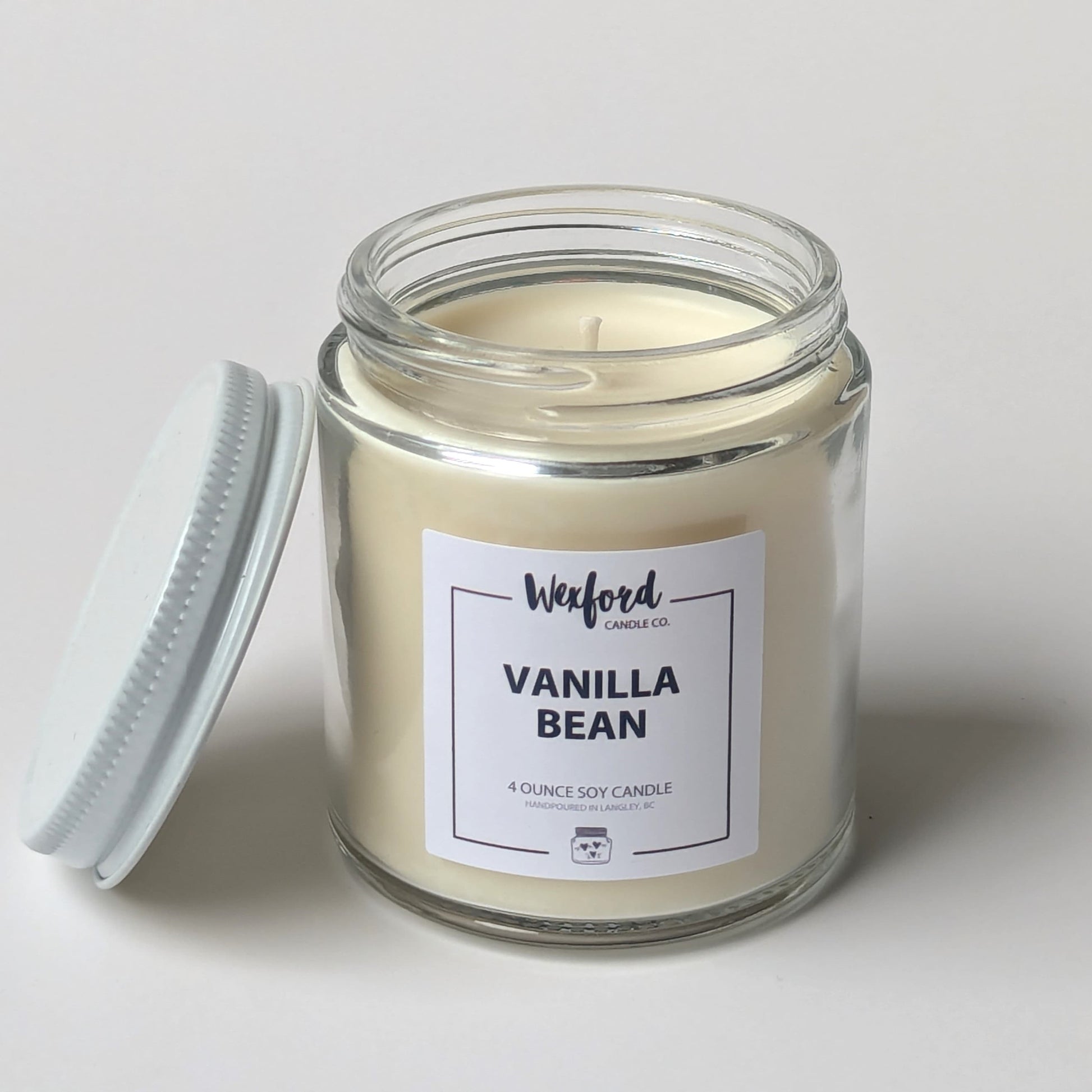 Vanilla Bean soy candle 4 oz