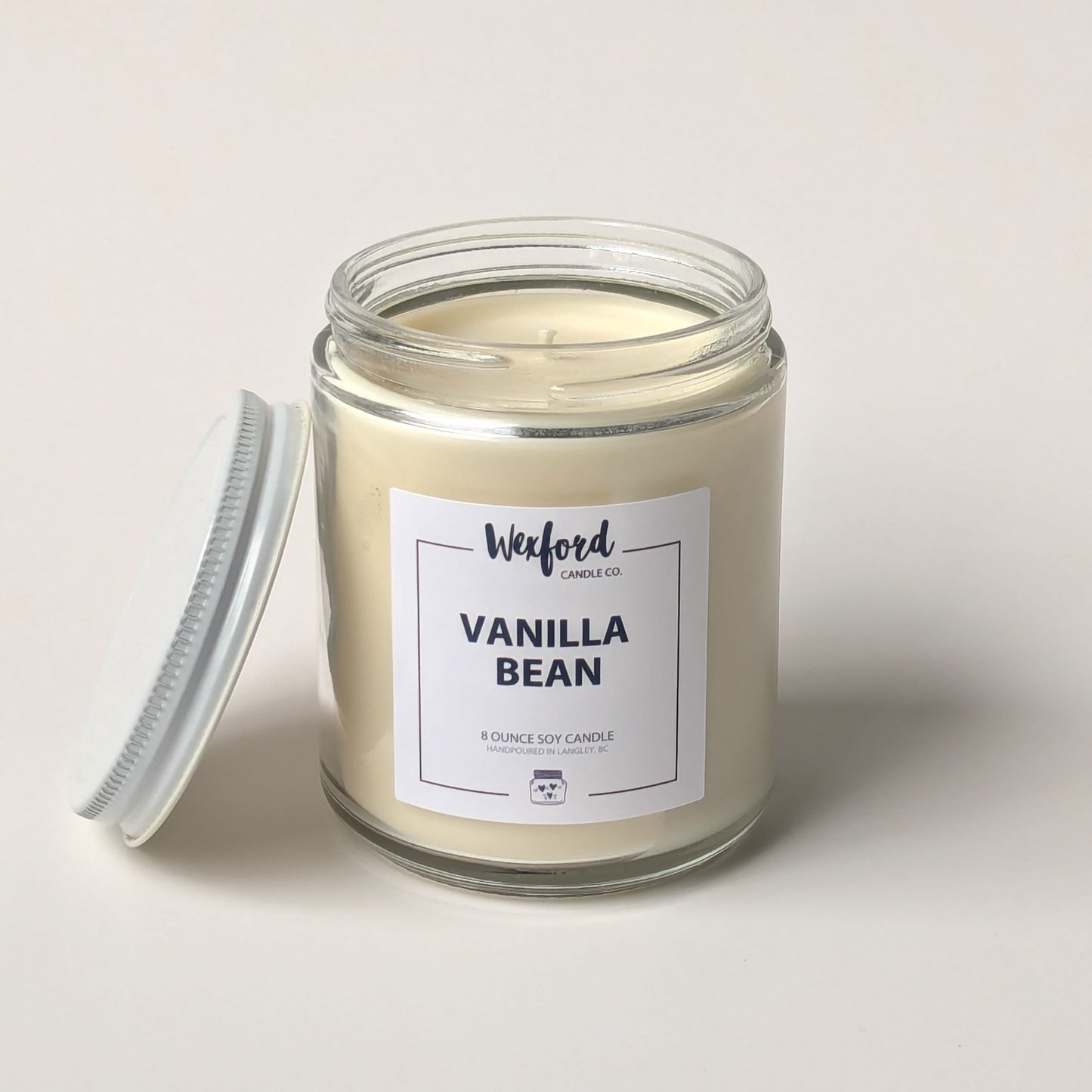 Vanilla Bean soy candle 8 oz
