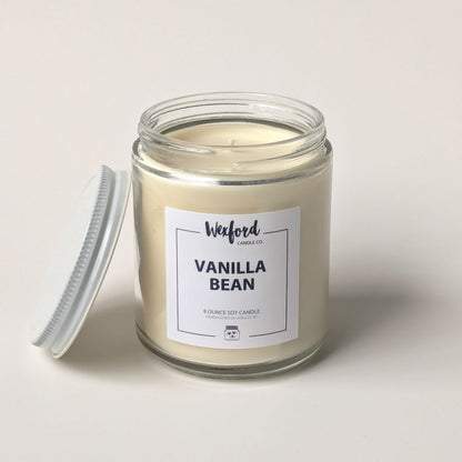 Vanilla Bean soy candle 8 oz