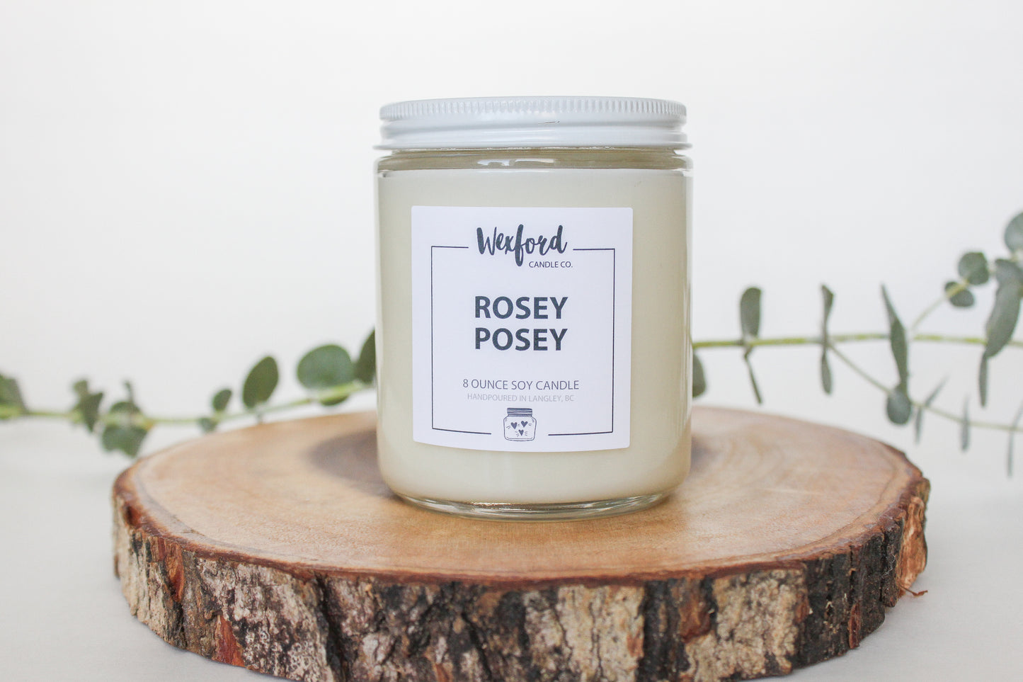 Rosey Posey Soy Candle - Wexford Candle Co.