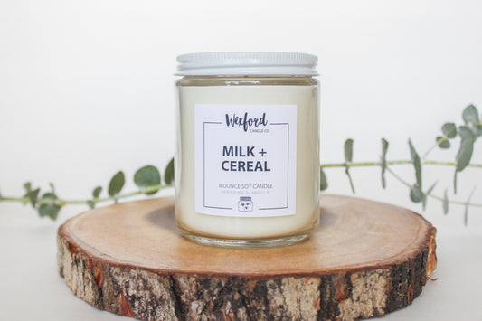 Milk + Cereal Soy Candle - Wexford Candle Co.