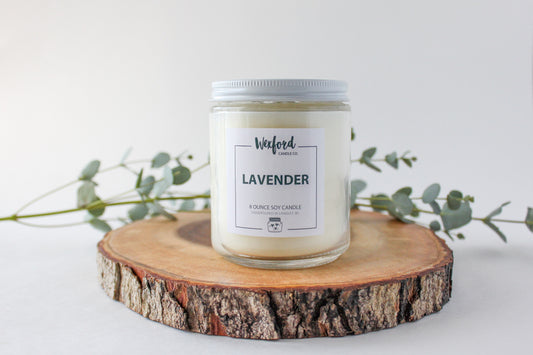 Lavender Soy Candle - Wexford Candle Co.