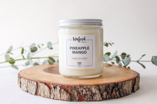 Pineapple Mango Soy Candle - Wexford Candle Co.